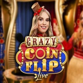 Crazy Coin Flip by Evolution, showcased at casinok.pl – game logo