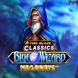 Fire Blaze Blue Wizard Megaways game by Rarestone Gaming – logo hosted on CasinOK