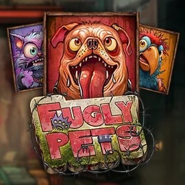Fugly Pets slot logo by Stakelogic at CasinOKFugly Pets