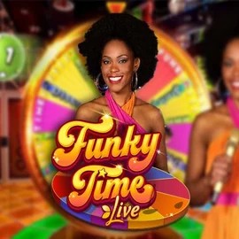 Official Live Casino logo: Funky Time by Evolution at CasinOK