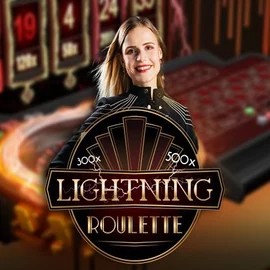Lightning Roulette casino game by Evolution – featured logo at CasinOK