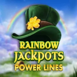 Rainbow Jackpots Power Lines logo by Red Tiger Gaming CasinOK
